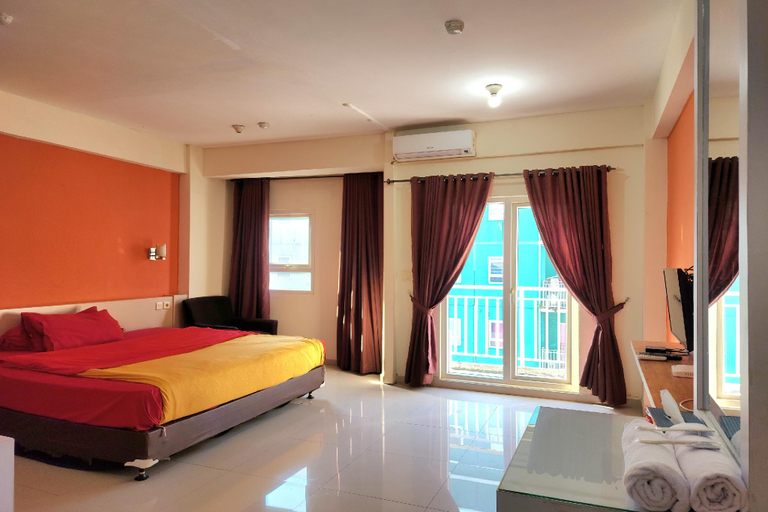 Bedroom, Queen Room 2 @ Grand Center Point Apartment, Bekasi
