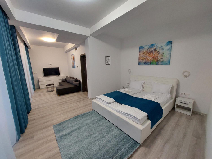 Bedroom 2, NoMi Ultracentral Apartments, Targu Mures