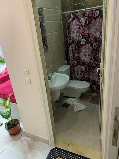 Bathroom 2, Crown Hotel, 'Abdin