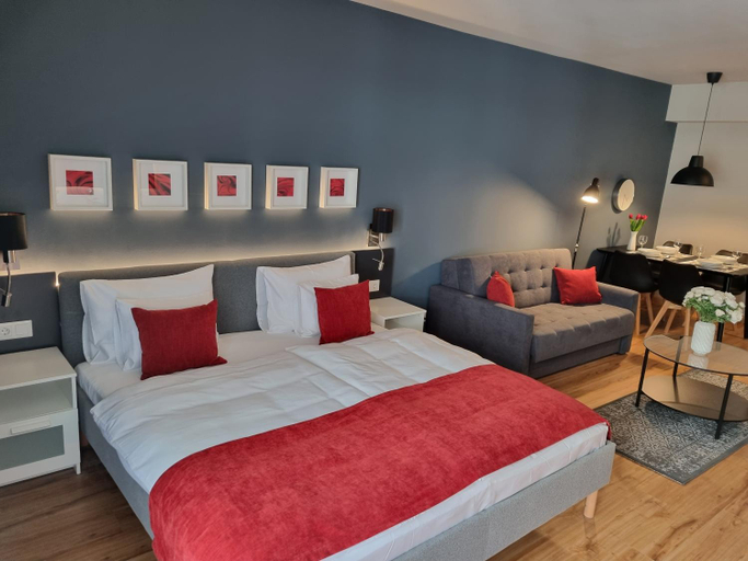 Bedroom 2, RiverCity Apartments, Budapesti