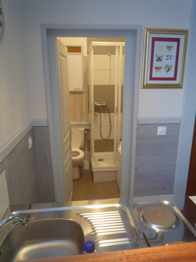 Bathroom 3, Au Relais du Parc de Millevaches, Creuse