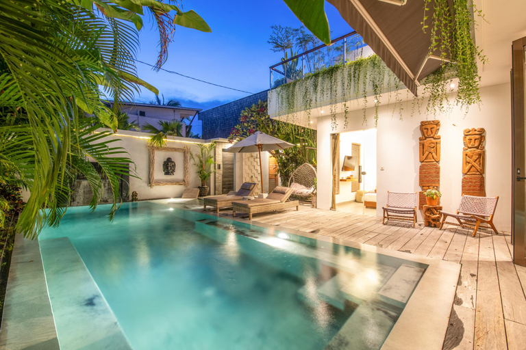4, Incredible 4BR Villa 5 mins walk to the beach, Badung