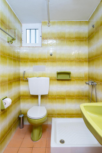 Bathroom 3, panorama view apartment, Crete