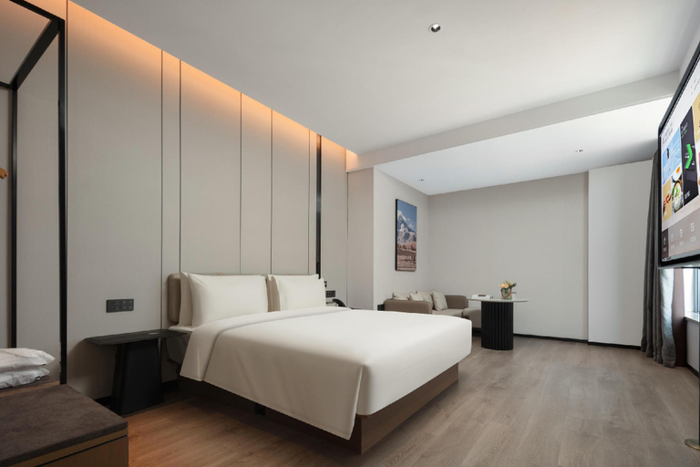Bedroom 2, Atour Hotel Yichun Shanggao Center, Yichun