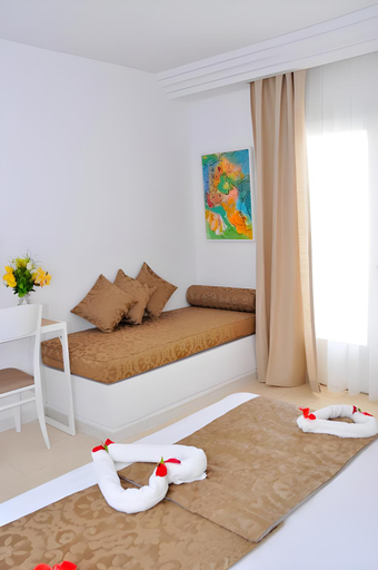 Bedroom 3, Hotel Bougainvillier Djerba, Djerba Midoun