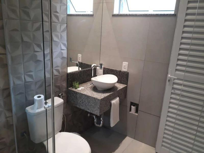 Bathroom, HOTEL RECANTO DOS IPES (UNIDADE 2), Frutal