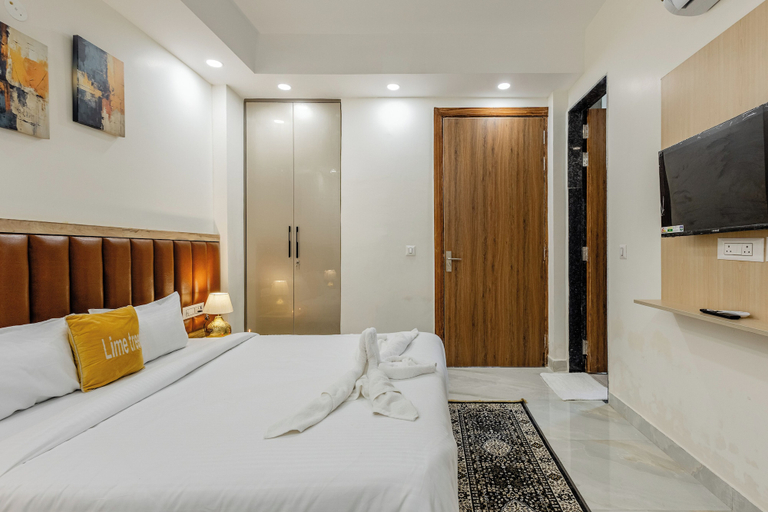 Bedroom 2, Lime Tree Luxury 2BHK Service Apartments, Gurgaon