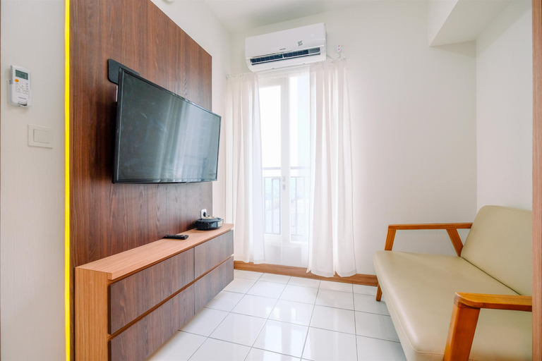 Bedroom 2, Tidy and Comfortable 2BR Podomoro Golf View Apartment By Travelio, Bogor