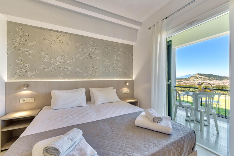 Bedroom 2, Artemis Hill Studios, Ionian Islands