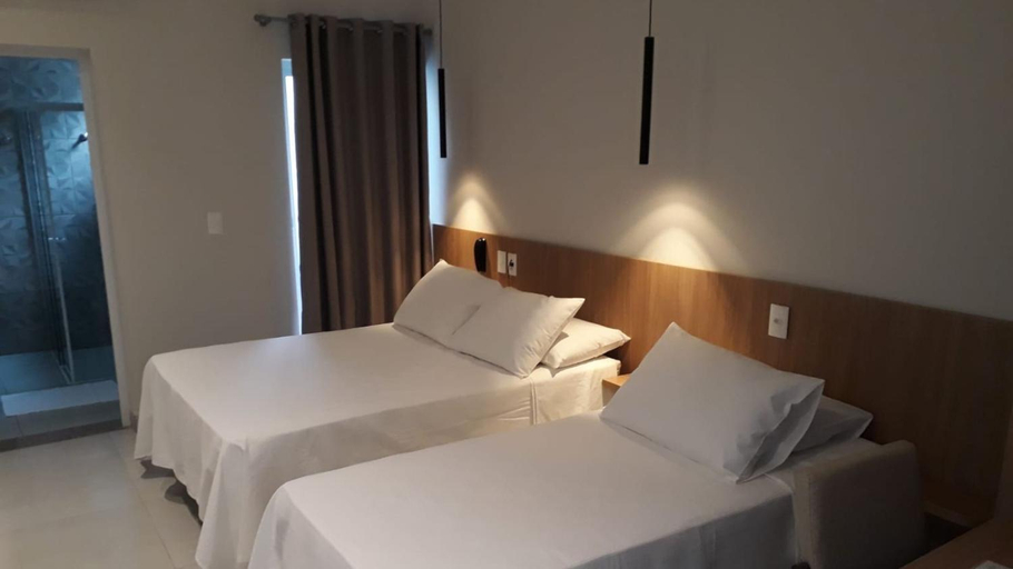 Bedroom 2, HOTEL RECANTO DOS IPES (UNIDADE 2), Frutal