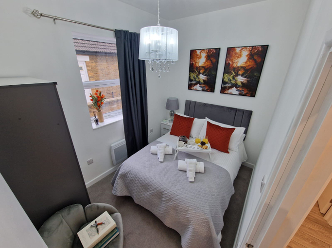 Bedroom 2, Comfortable City Haven Flat, Hertfordshire