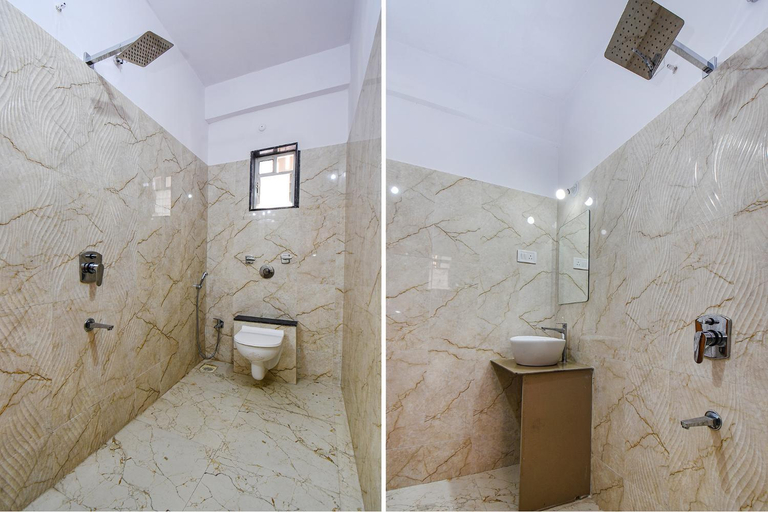 Bathroom 4, FabHotel Prime Esta Inn - Nr. Novotel Pune Nagar Road, Viman Nagar, Pune