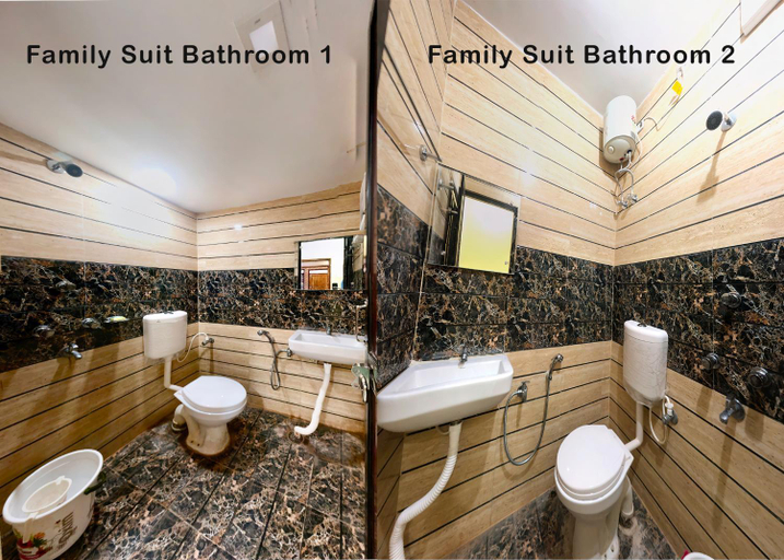 Bathroom 5, Bobby Premium Residency, Puri