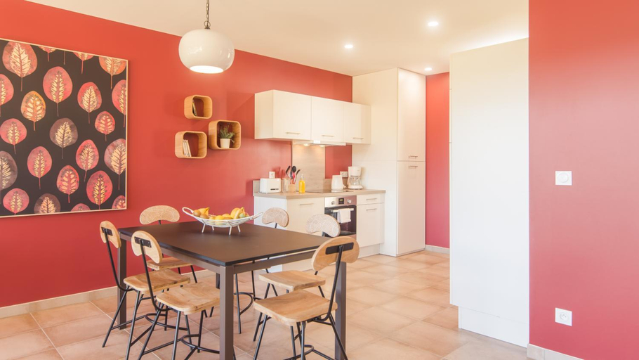 Kitchen 4, Villa Belle Vue avec Jacuzzi Privatif, Dordogne