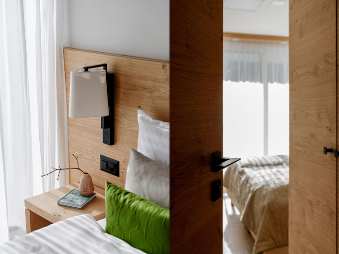 Bedroom 2, EVA Apartments, Visp