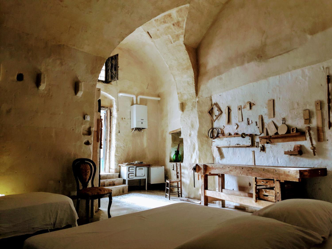 Bedroom 2, Cave Rooms Sassi, Matera