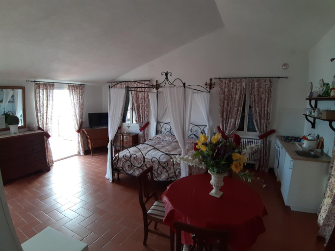 Bedroom 3, Villa Bellosguardo Apartments, La Spezia