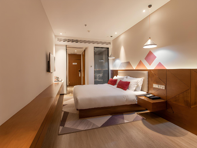 Bedroom, Borrman Hotel Guilin Railway Station Two Rivers and Four Lakes, Guilin