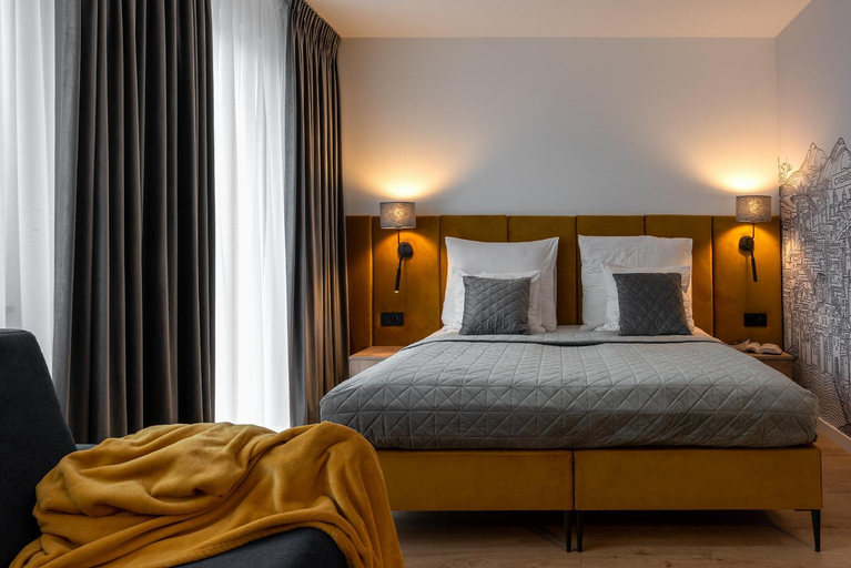 Bedroom, InPoint Central Apartments Old Town&Kazimierz - Free Parking, Kraków City