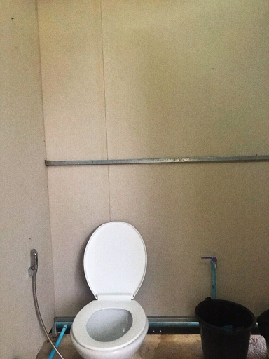 Bathroom 4, Tid-jai Homestay at Suan Phueng, Suan Phung