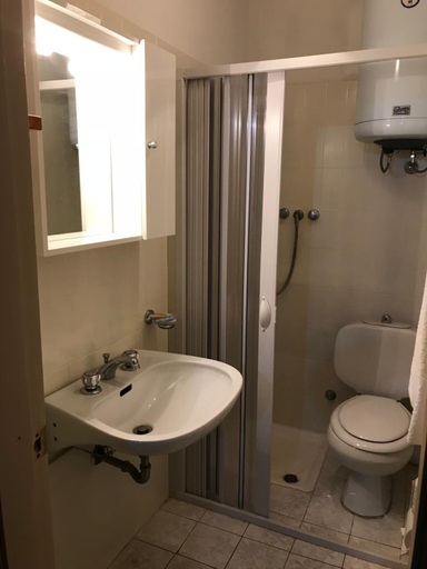 Bathroom 3, Hotel La Sirenetta, Messina