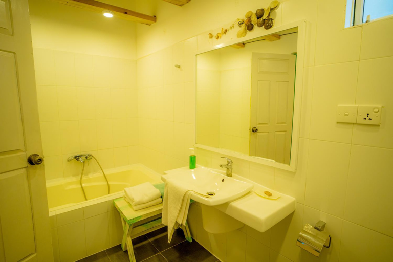Bathroom 4, Angels are always welcome by DSK - Beach Hotel, Trincomalee Town and Gravets