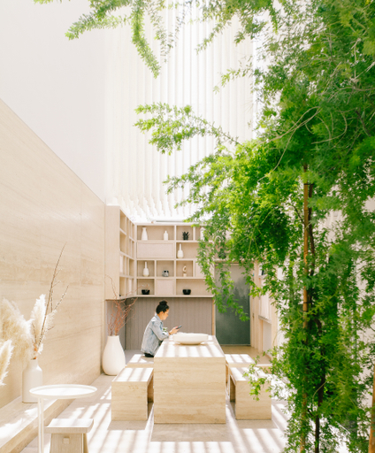 Public Area, Hotel Ryo Kan, Mexico City
