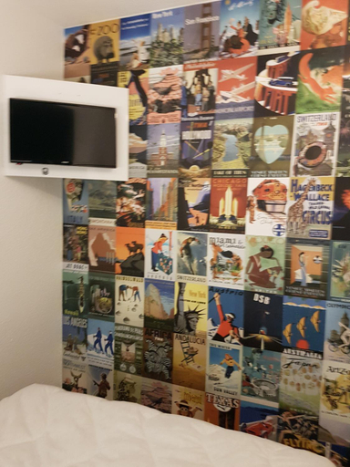 Bedroom 3, Hotelf1 Lyon Saint Priest, Rhône