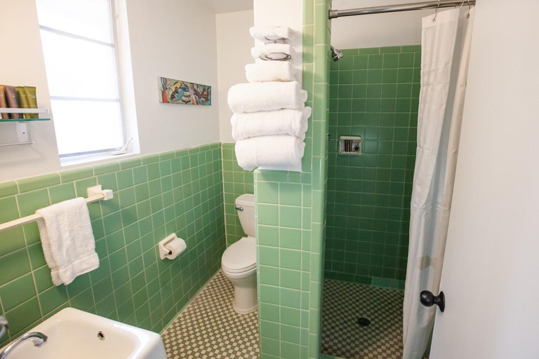 Bathroom, Route 19 Inn, Haywood