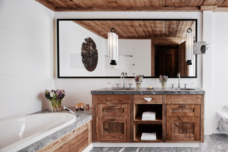 Bathroom 5, The Alpina Gstaad, Saanen