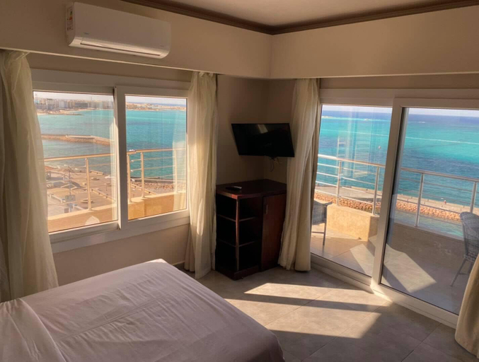 Bedroom 2, Luxury Apartment 3BR & Full Sea View, Marsa Matruh