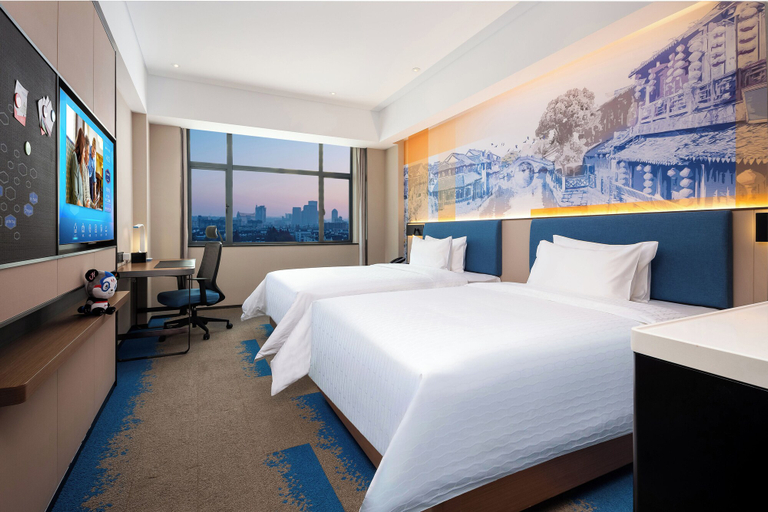Bedroom 2, Hampton by Hilton Hangzhou West Lake, Hangzhou
