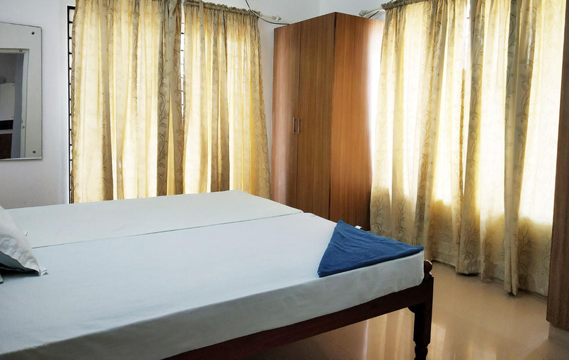 Bedroom 2, Honey Bee Serviced Apartments Trivandrum, Thiruvananthapuram