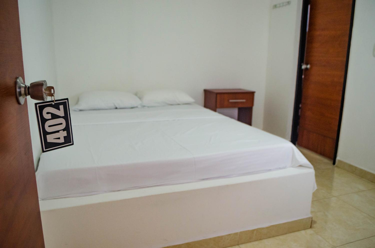 Bedroom, Hotel Central Fusa, Fusagasugá