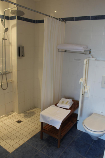 Bathroom 2, Logis Hotel Restaurant La Palette, Haut-Rhin