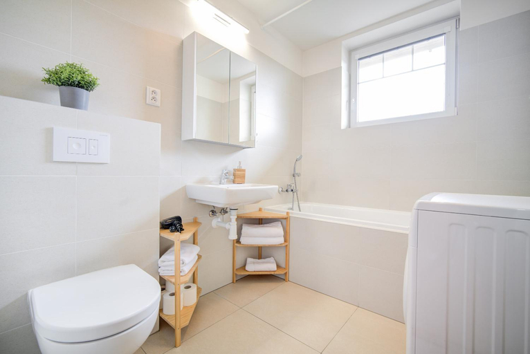 Bathroom 2, Urban Apartments by Homester, Brno