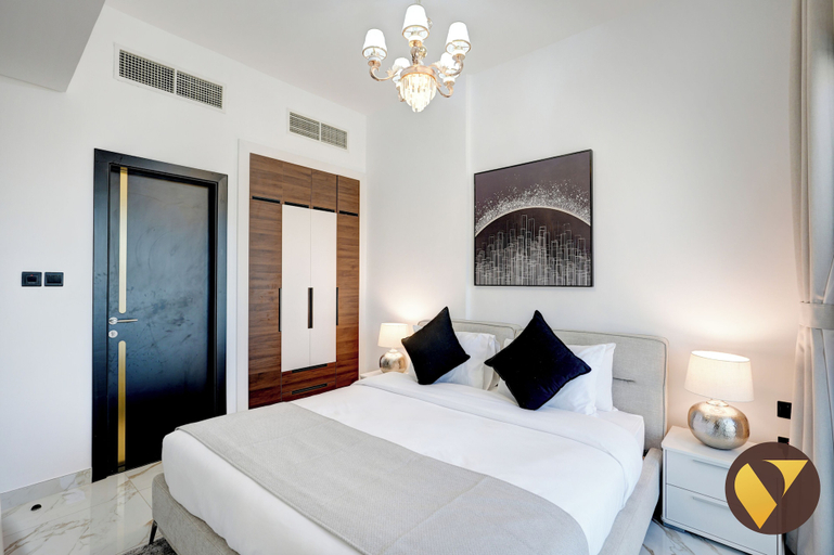 Bedroom 4, Vogue | Olivz Residence by Danube Near Dragon Mart, Dubai