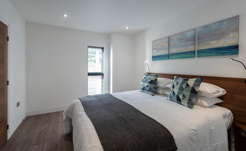 Bedroom 2, Apartrooms Aberdeen, Aberdeenshire