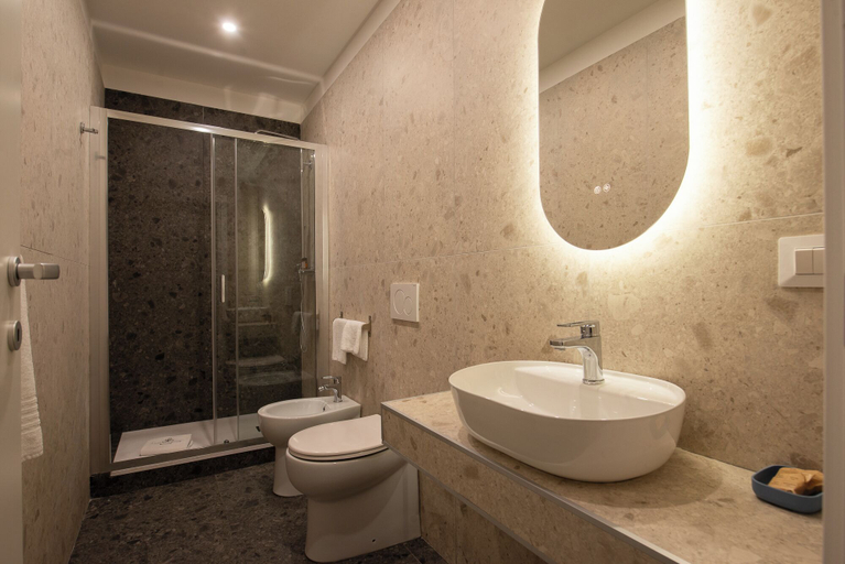 Bathroom 5, H77 Apartments - Maison D'Art Collection, Rome