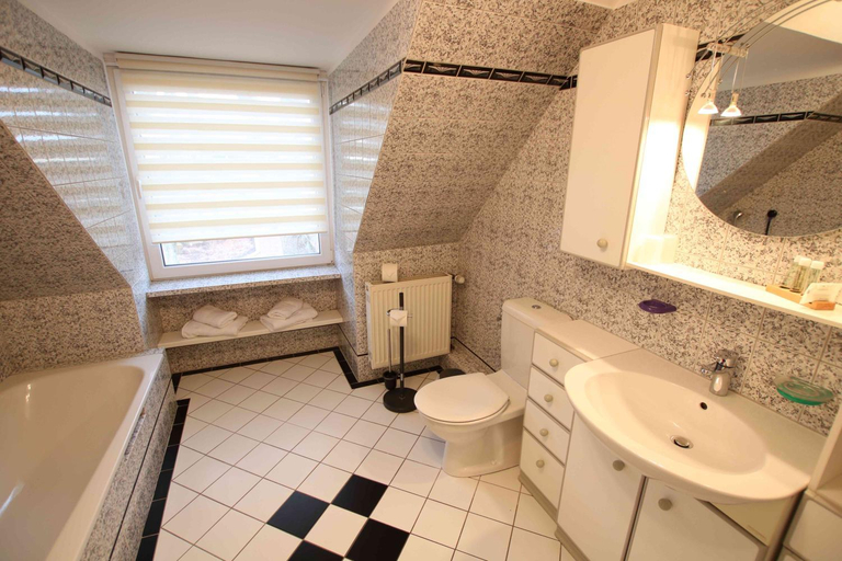 Bathroom, Ferienwohnung Heide, Rotenburg (Wümme)