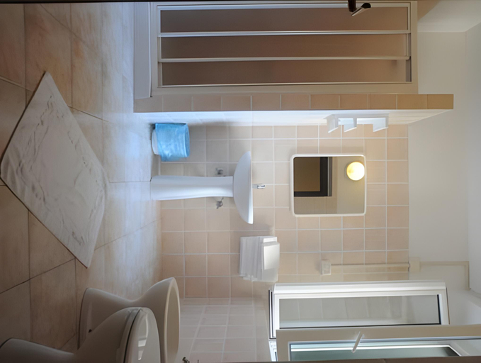 Bathroom 4, Albergo Gino, Ancona