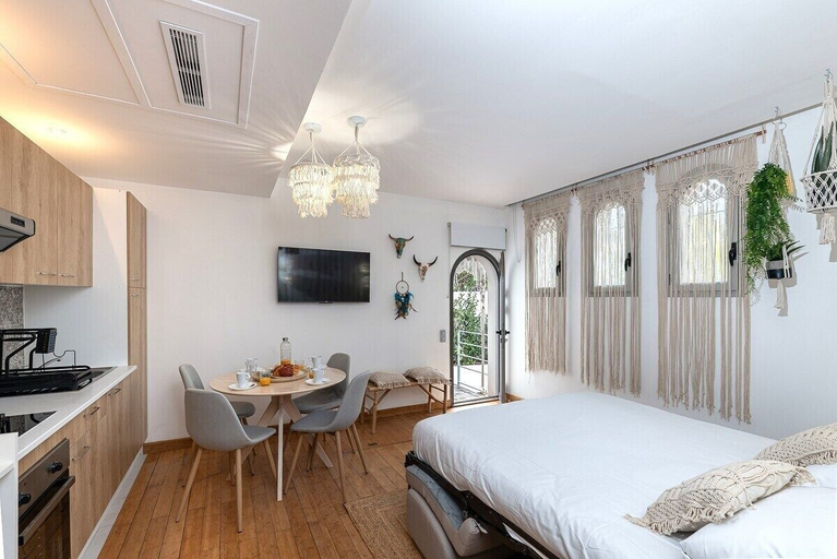 Bedroom 2, Garden Apartment La Bohémienne, Mandara Beach, Alpes-Maritimes