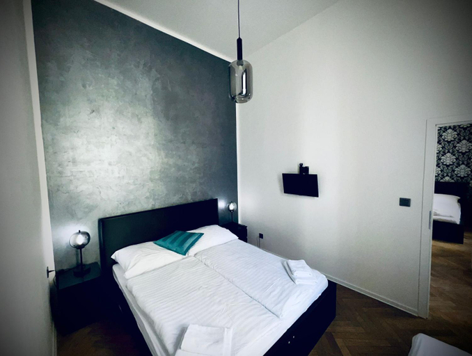 Bedroom 2, Top Wenceslas Square Apartment, Praha 1