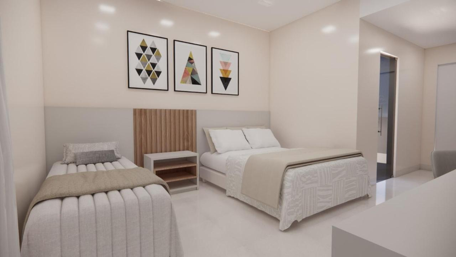 Bedroom 3, Spazzio diRoma com acesso ao Acqua Park - Temporada CN, Caldas Novas
