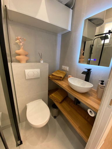 Bathroom 5, Appartements neuf - Frontiere de Monaco - clim - WIFI, Alpes-Maritimes