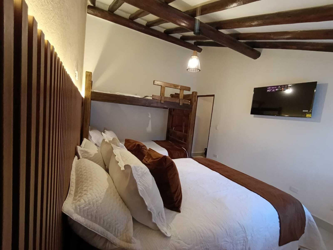 Bedroom 5, Hotel La Toscana Hostel, Villa de Leyva