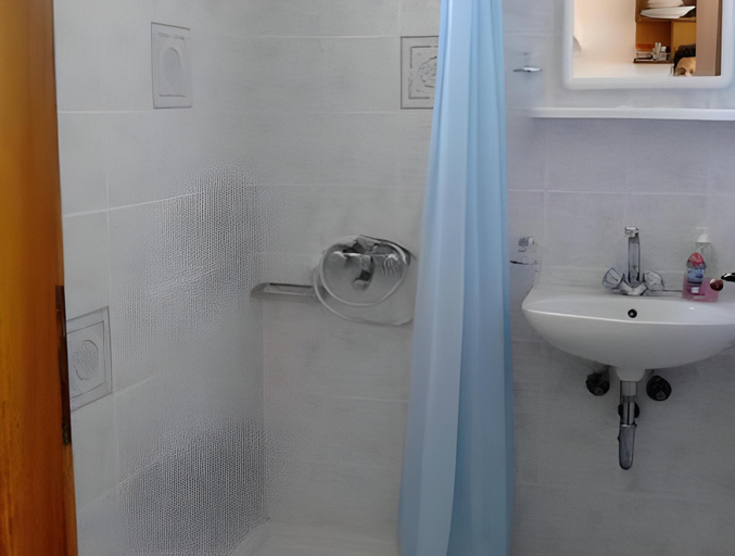 Bathroom 3, Meroi Studios Molos, Central Greece