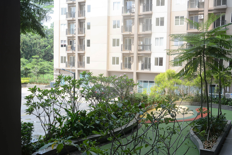 Exterior & Views, Brand New and Fresh Studio Apartment Podomoro Golf View By Travelio, Bogor
