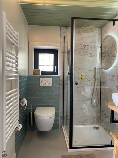 Bathroom 4, Kerkhotel Bij De Pastorie, Ferwerderadiel