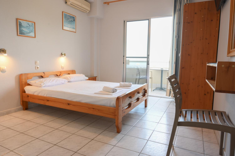 Bedroom 1, Giorgos Apartments Sea View, Central Macedonia